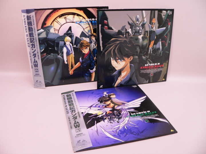 （LD） 新機動戦記ガンダムＷ　ＥＮＤＬＥＳＳ　ＷＡＬＴＺ　全３巻セット　／レーザーディスク【中古】