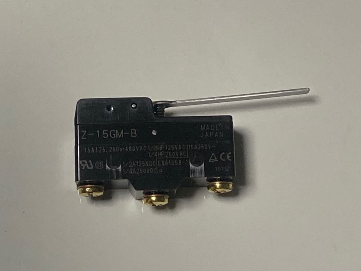 OMRON　オムロン　マイクロスイッチ　Z-15GM-B　