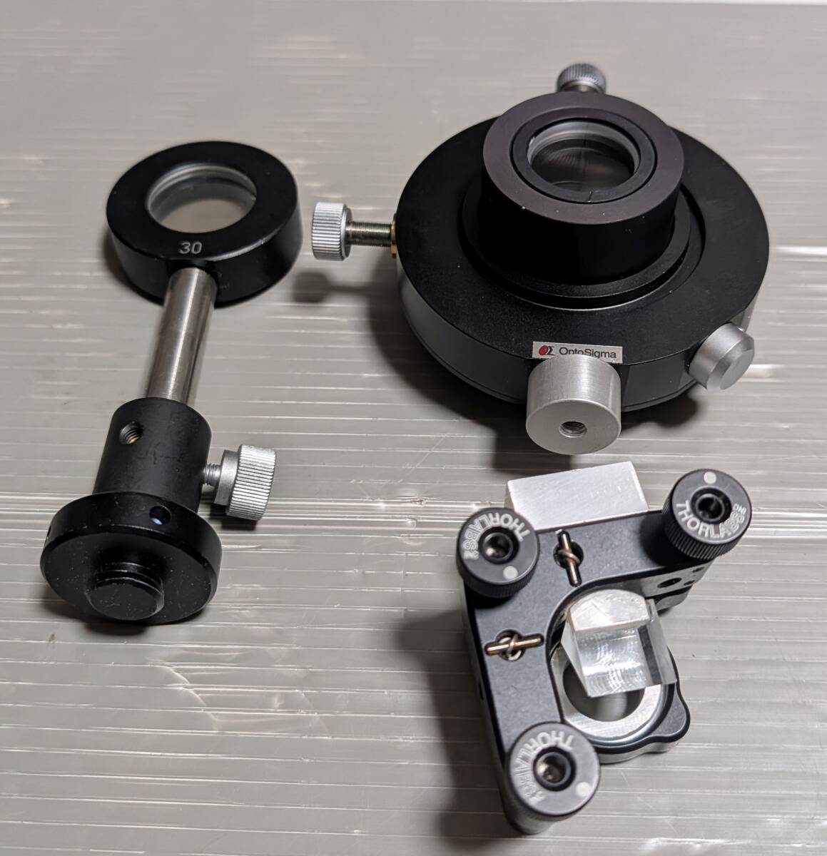 シグマ光機 sigma thorlabs 光学機器 ミラーホルダ他 (B110)
