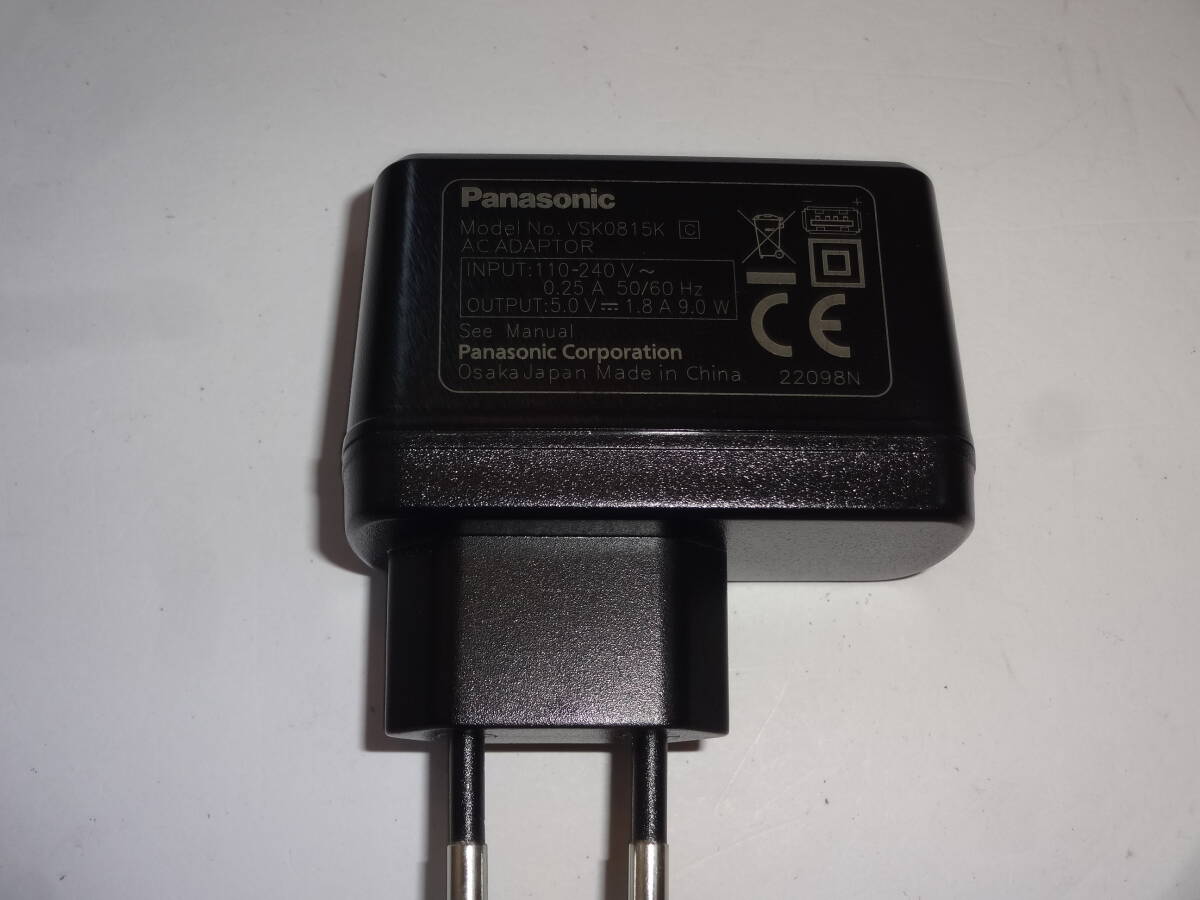 【美品】Panasonic VSK0815K Power Supply (EU) ヨーロッパ用 純正 ACアダプター 2078【送料無料】