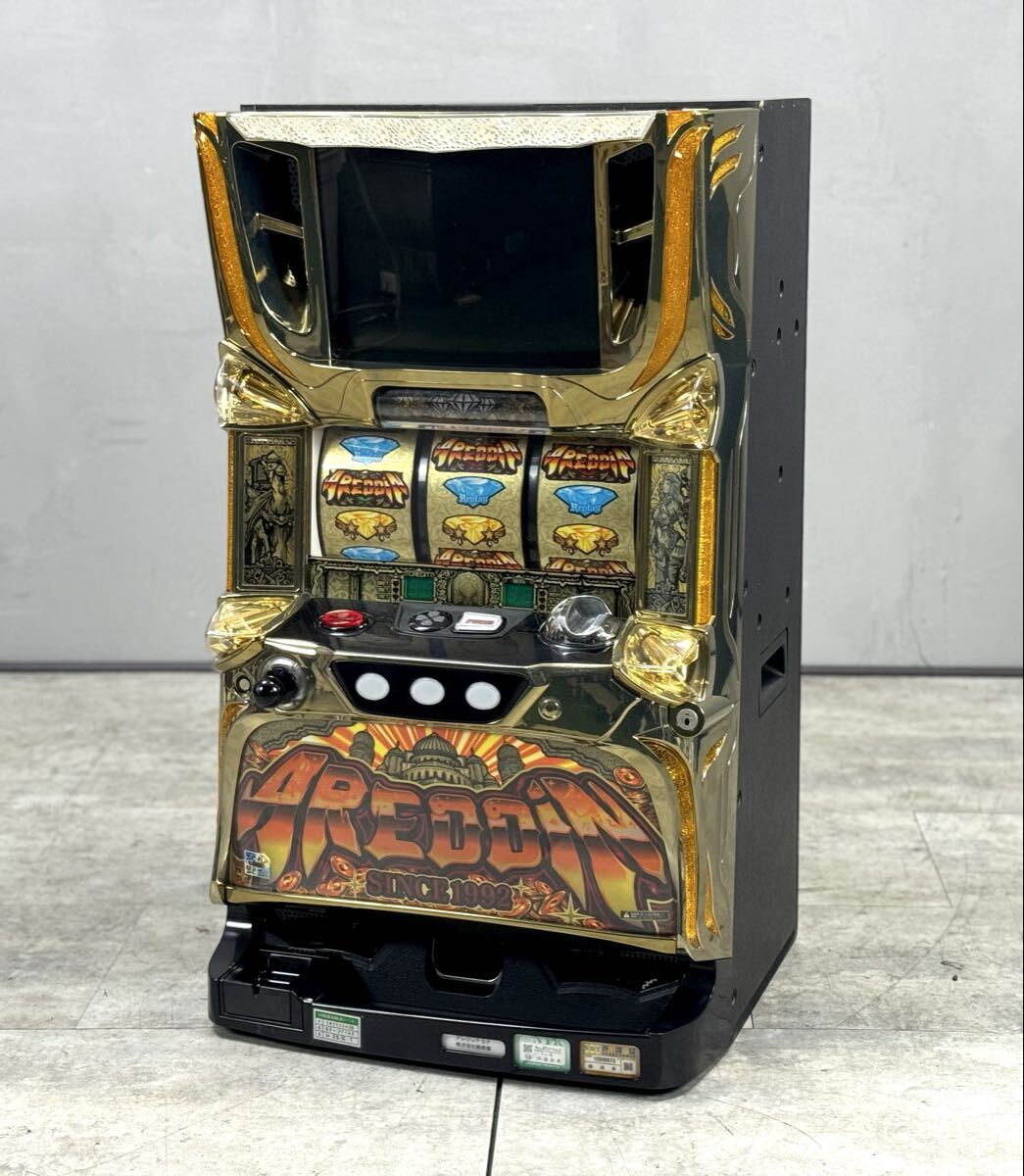 動作品■アレジン AREDDIN 藤商事 レトロ台 パチスロ スロット パチスロ 実機 コイン不要機■兵庫県姫路市から A25-338