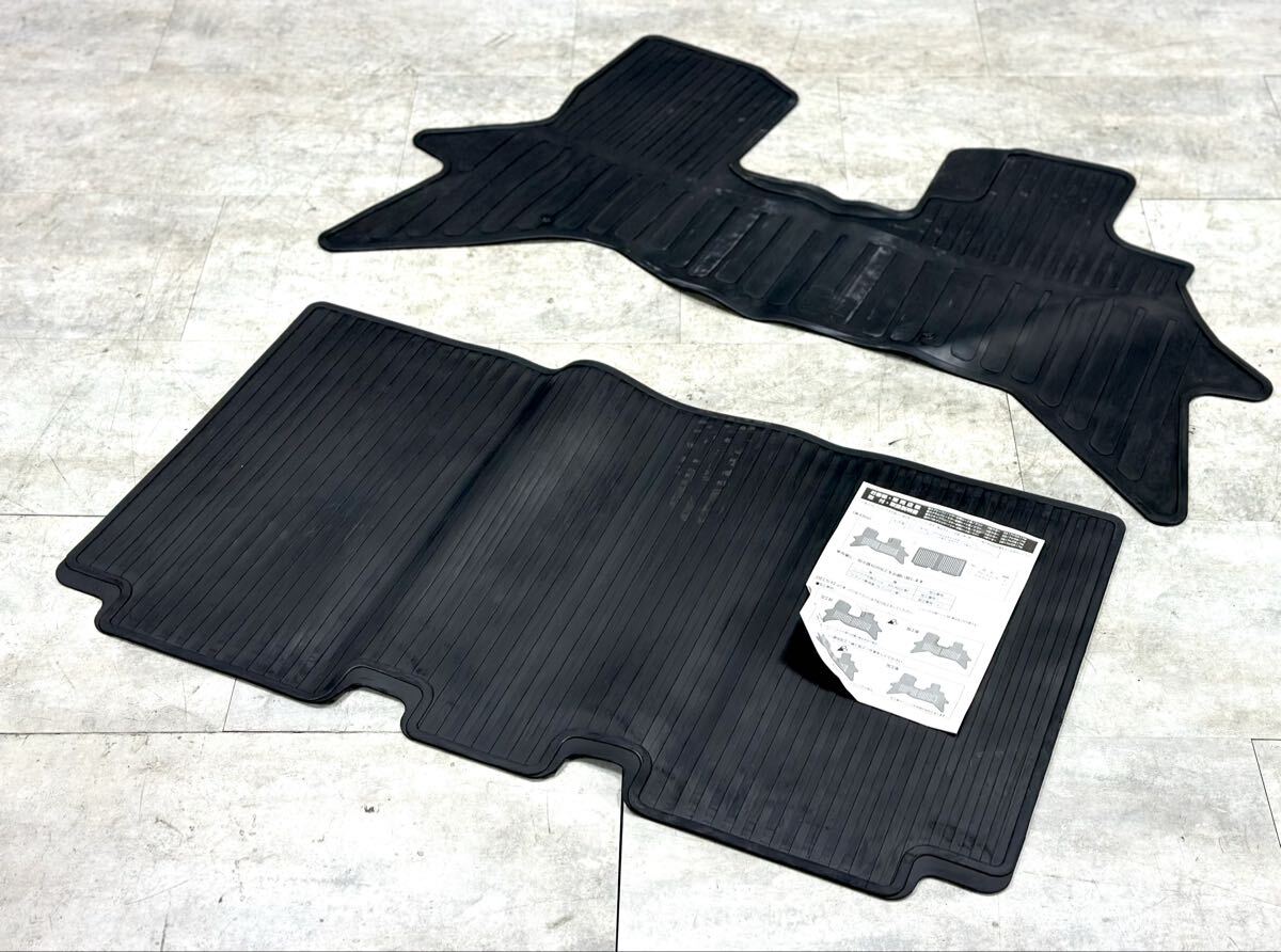 未使用/保管品■フロアマット SUZUKI エブリ エブリバン ワゴン 黒 ブラック マット カー用品 内装 車 社外品■兵庫県姫路市から 25-4630