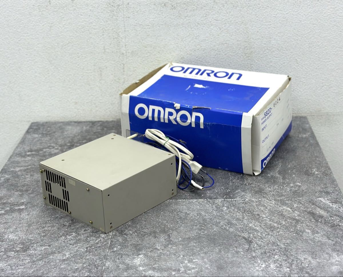 通電OK■OMRON オムロン S82D-6024 スイッチング・パワーサプライ 電源■兵庫県姫路市から L4 25-4582