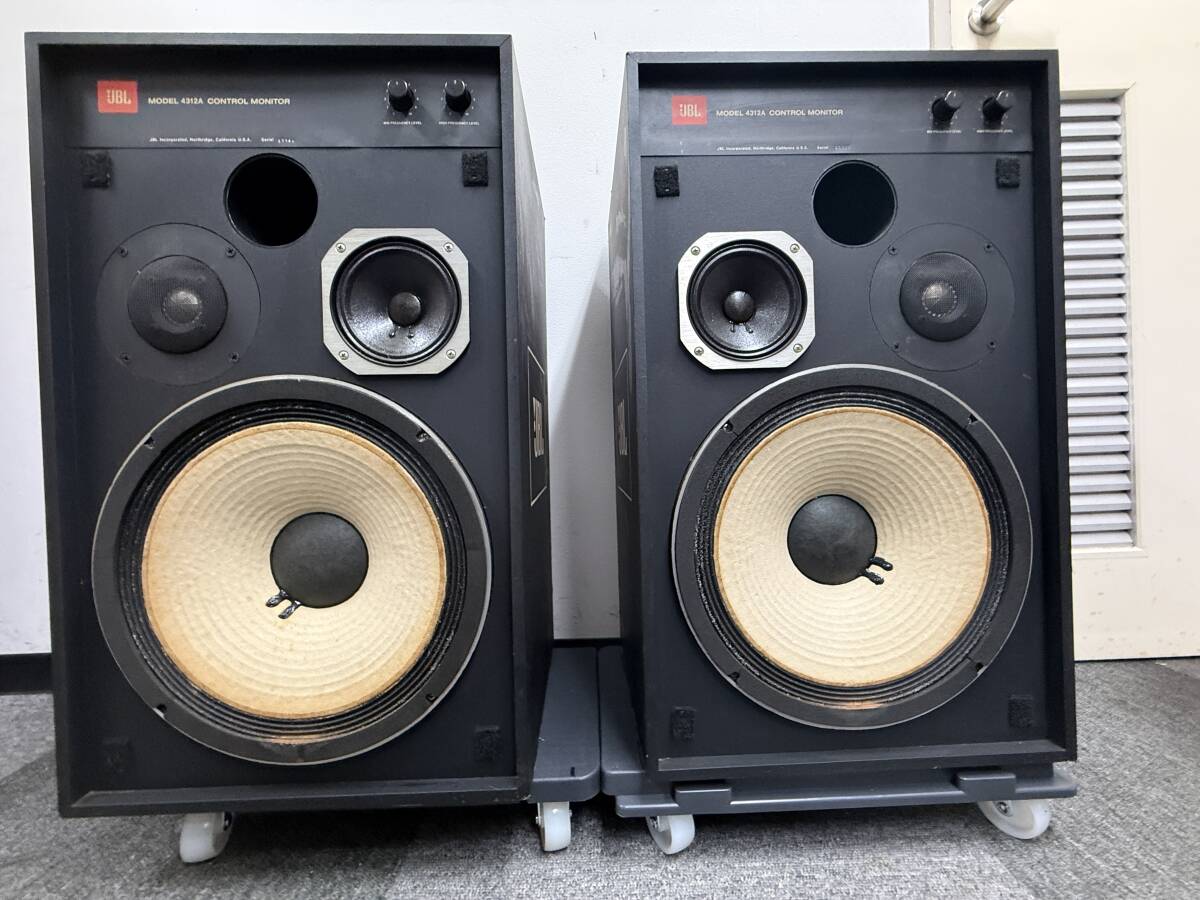 JBLスピーカー　4312A　ペア定価　258,000円　比較的美品　60日保証
