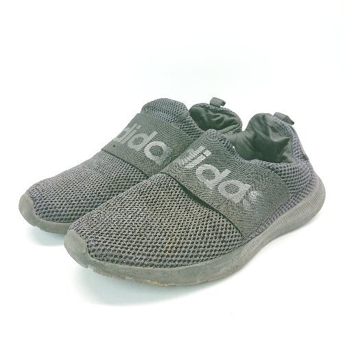 ◇ adidas アディダス H04296 ライトレーサーアダプト スポーティー ランニングシューズ サイズ27.5 ブラック メンズ E