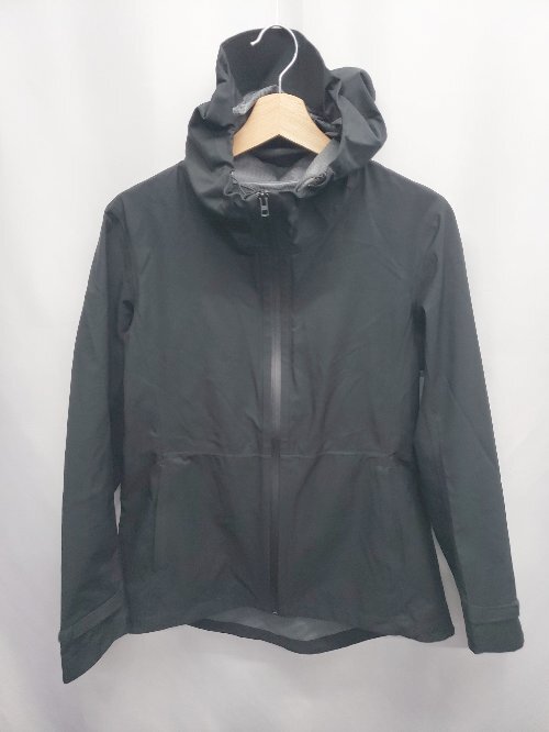◇ ⊇ UNIQLO ユニクロ 211-190720 長袖 ブロックテックパーカ サイズL ブラック レディース E
