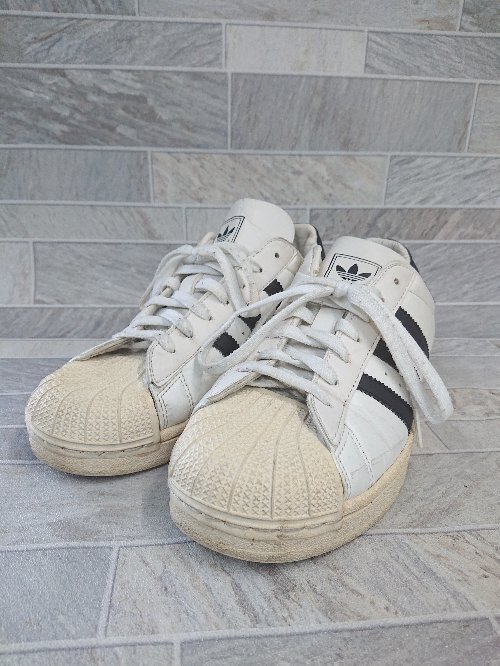 ◇ Θ adidas アディダス ローカット スニーカー シューズ サイズ23.0cm ホワイト系 レディース E
