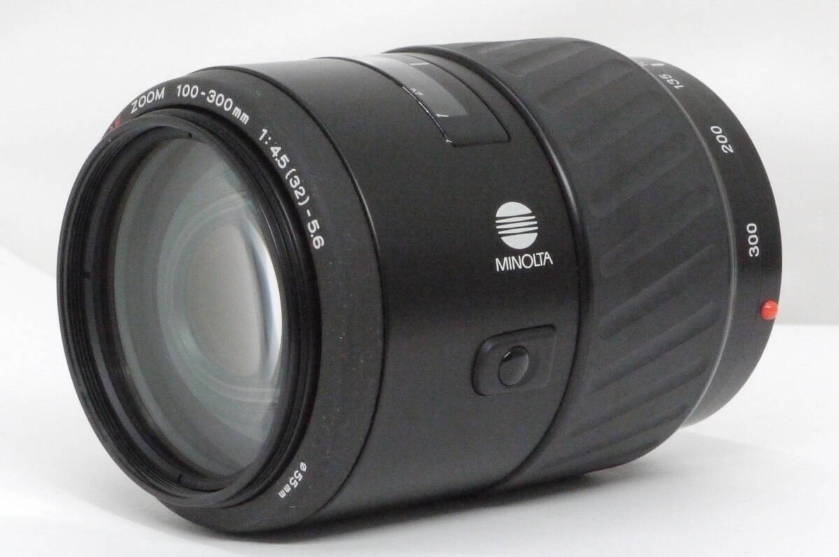 ミノルタ AF 100-300mm F4.5-5.6 フード付 極上美品
