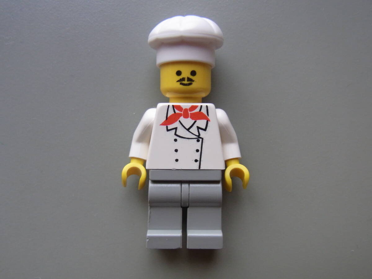 【中古】レゴ[LEGO]ミニフィグ #6350 ピザハウス/Pizza To Go 1994年 [chef005] シェフ コック 料理人 オールドレゴ ヴィンテージ