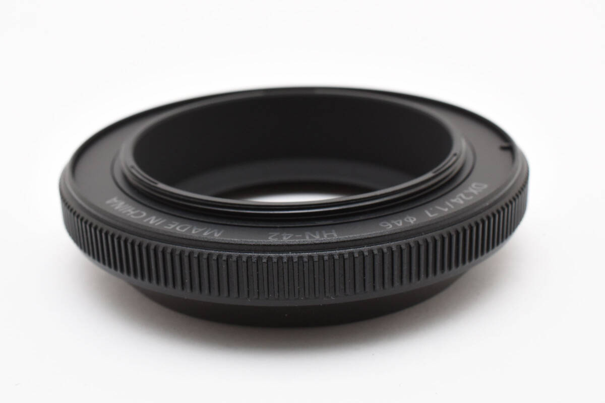 ★美品★ Nikon ニコン レンズフード HN-42 NIKKOR Z DX 24mm F1.7用 (4963)