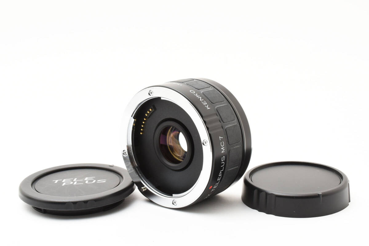 Kenko C-AF1 2x Teleplus MC7 Teleconverter テレコンバーター Canon EF マウント (4285)