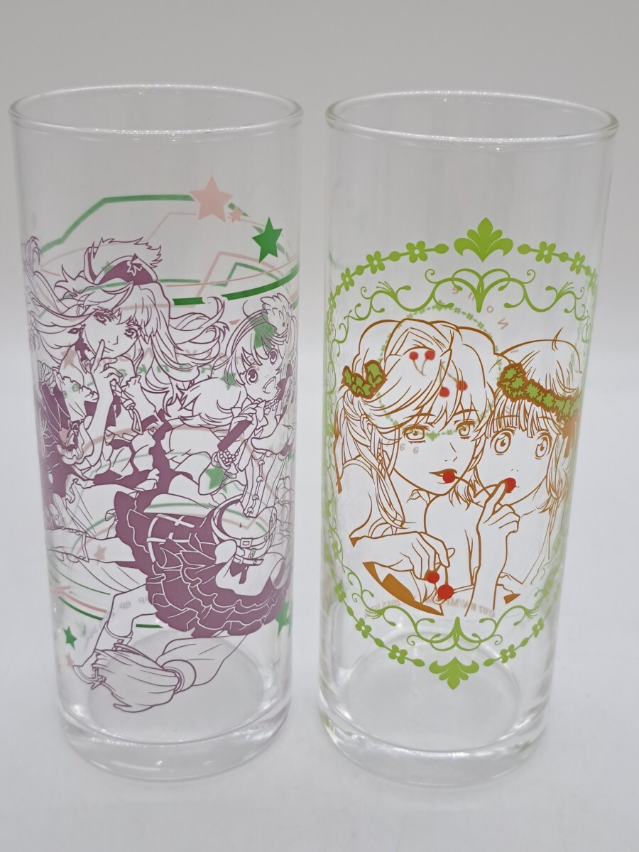 ☆一番くじプレミアム マクロスF～春さきどり!歌姫コレクション!!～☆F賞 グラス 2種おまとめ☆