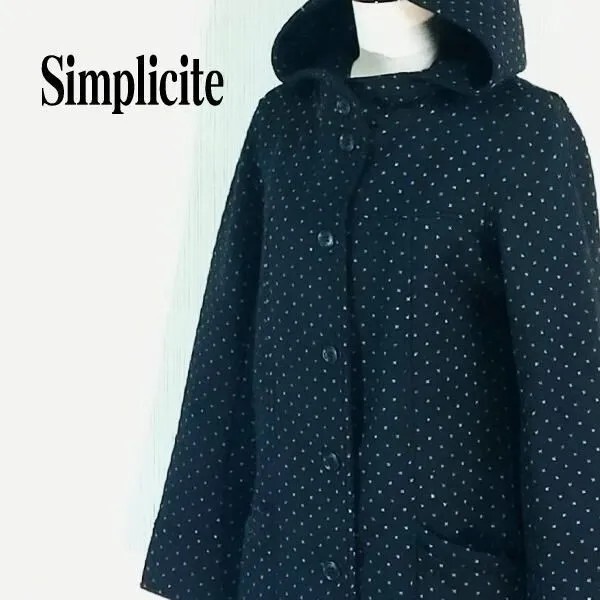 Simplicite　シンプリシテェ　キルティングコ－ト