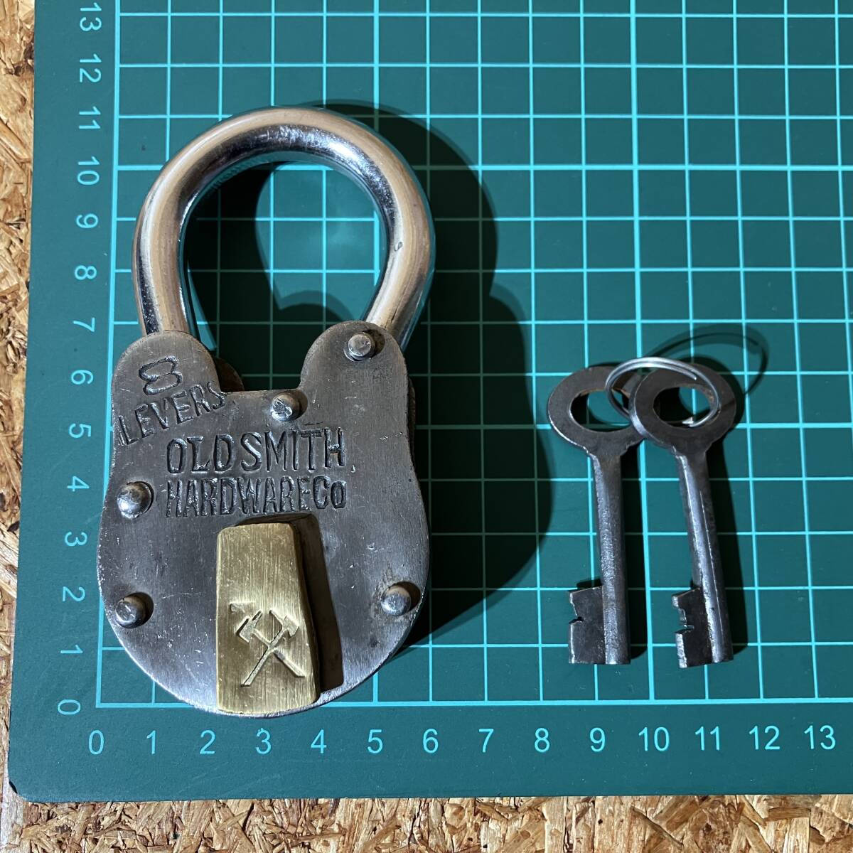 OLD SMITH HARDWARE Co. Padlock パドロック 南京錠 アンティーク クマ型 クマ鍵 