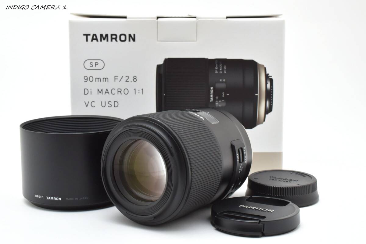 [難有り] タムロン◆ TAMRON SP90mm F2.8 Di MACRO VC USD ニコン Fマウント　#BU2661857