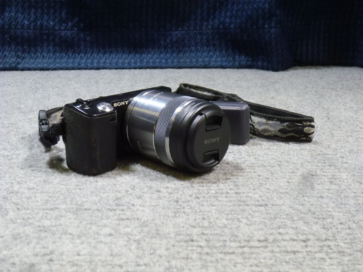 ▲ SONY ソニー NEX-5 E 3.5/30 MACRO ブラック ミラーレス一眼 カメラ ▲