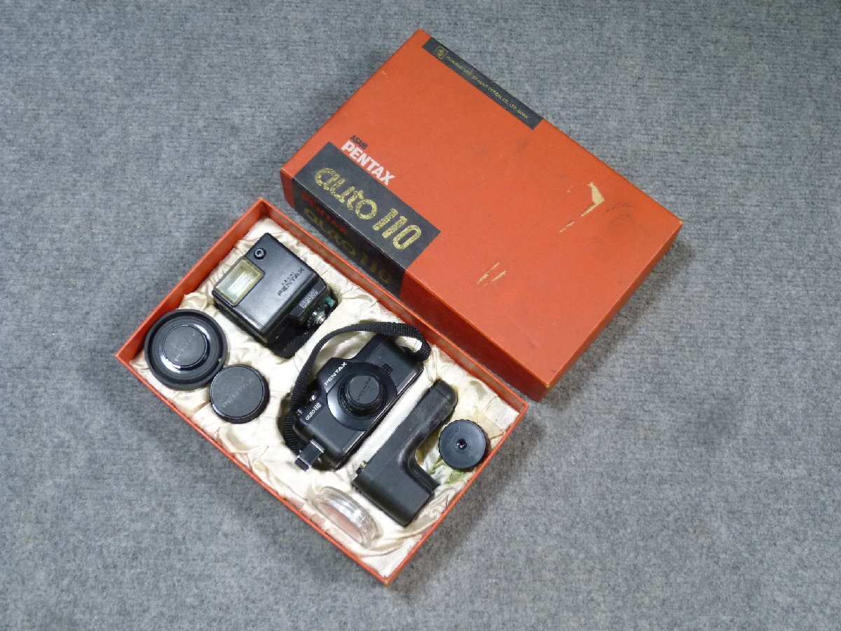 ▲ ASAHI アサヒ PENTAX ペンタックス auto 110 元箱付き フィルムカメラ ▲
