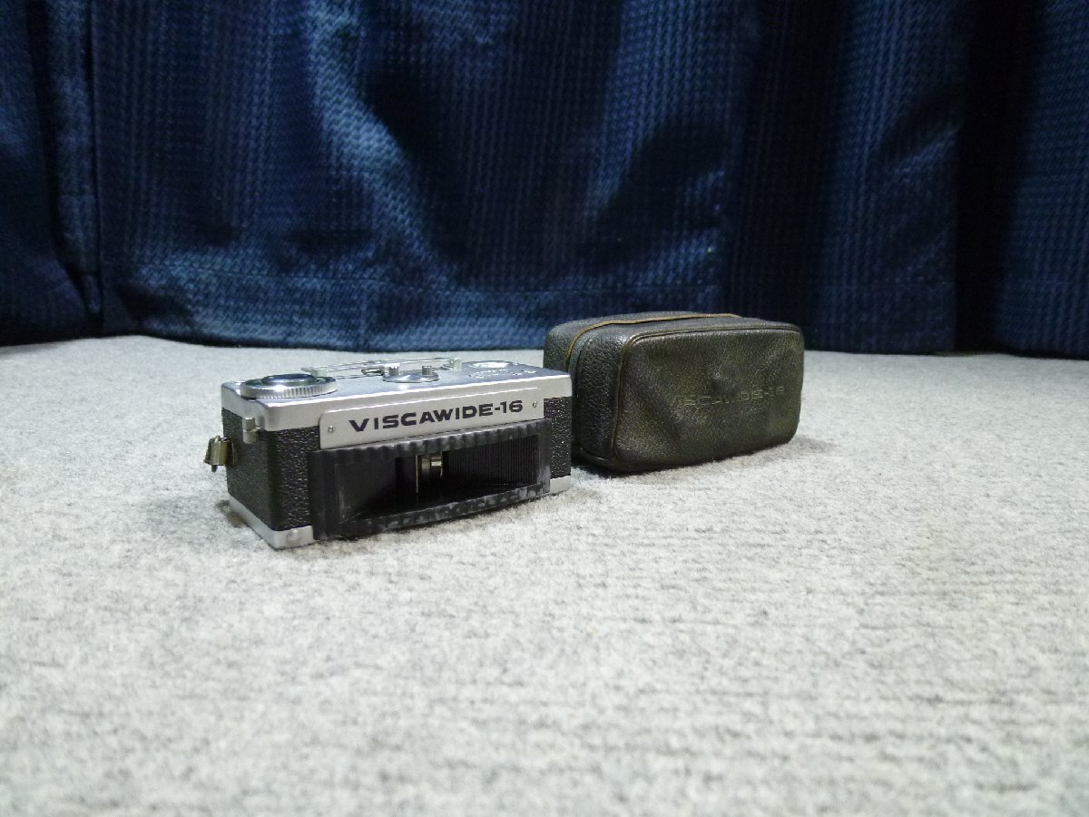 ▲ TAIYOKOKI VISCAWIDE-16 ST-D ケース付き パノラマ フィルムカメラ ▲