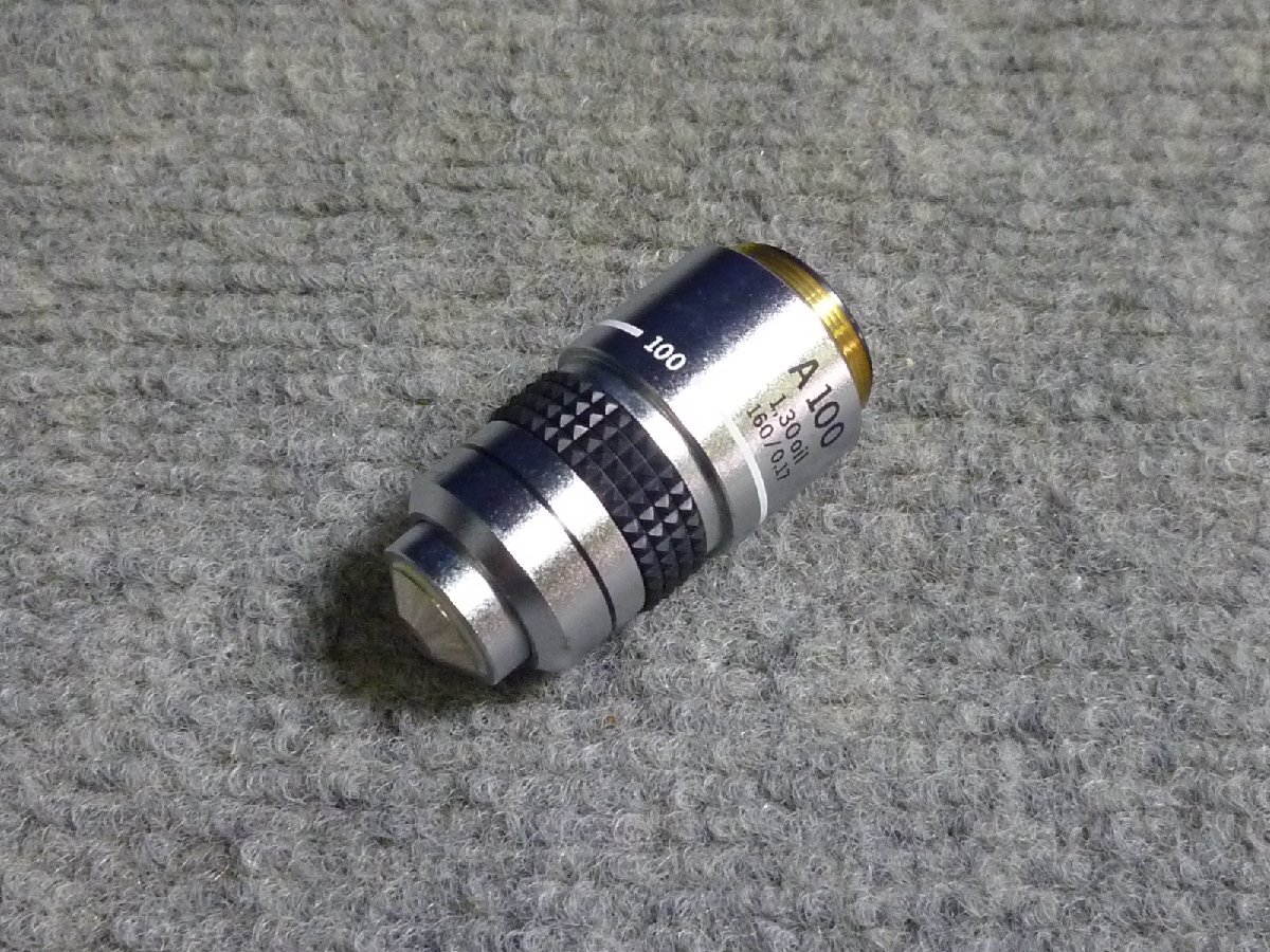 ▲ OLYMPUS オリンパス A100 1.30 oil 160 / 0.17 顕微鏡 対物レンズ ▲