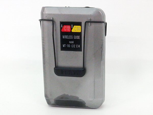 ■○ 4台入荷 TOA 携帯型送受信機 WT-110-C12 C14 ダブルスーパーヘテロダイン方式 通電確認OK
