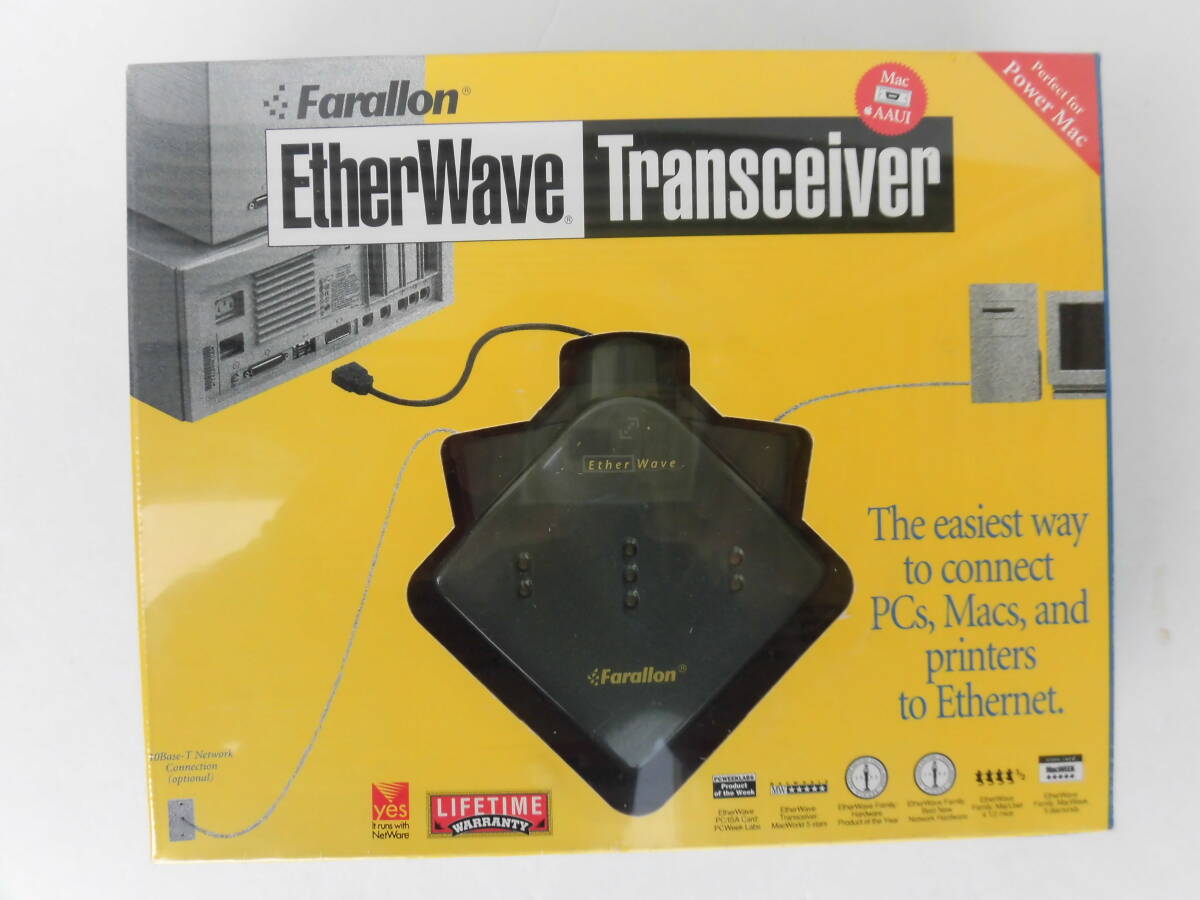 Old Mac対応 Farallon EtherWave Transceiver　
