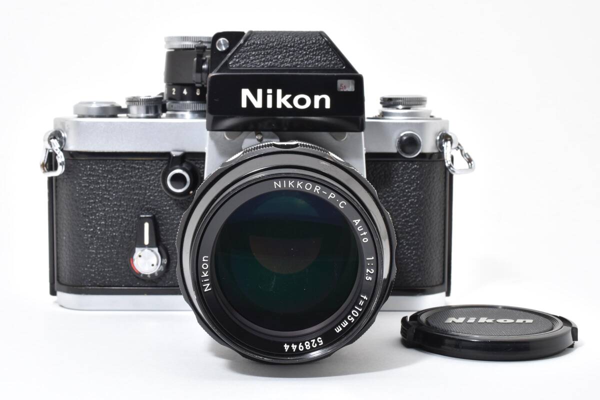 ニコン Nikon F2 +NIKKOR-P・C Auto 1:2.5 105m 一眼レフカメラ＃2670464