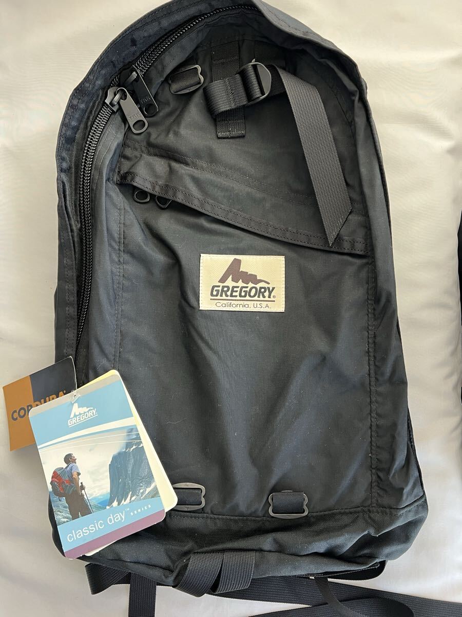 希少　デッドストック　Gregory　デイパック　シェラデザイン　ブラック