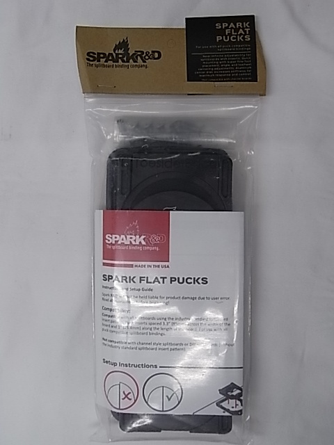 限定数量送料込み!!日本正規新品未使用品 26 SPARK R&Ｄ FLAT PUCKS / スパーク スプリットボード用 フラットパックス/#1