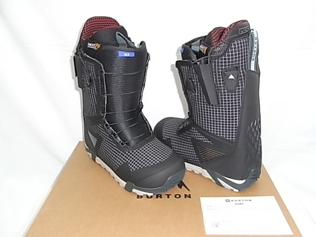 最安値赤字処分超特価!Japan正規新品26 Burton Men’s SLX Snowboard Boot/8.5/Black/バートン エスエルエックス ブーツ 26.5cm