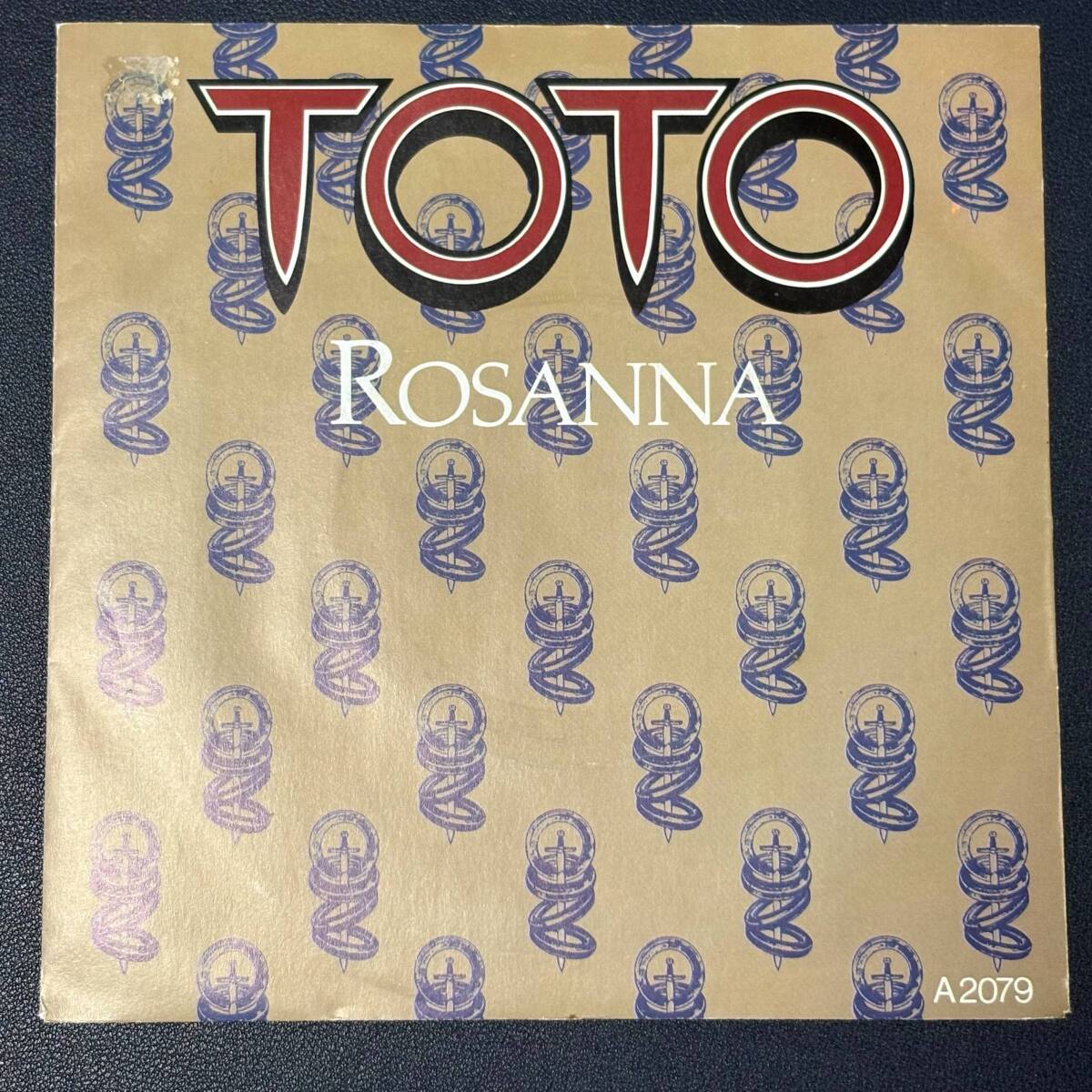 シングル　TOTO / Rosanna　トト / ロザーナ【UKオリジナル盤】