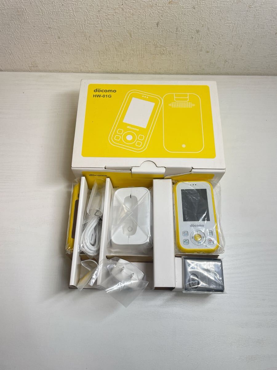 2150 docomo ドコモ HW-01G キッズケータイ 未チェックジャンク
