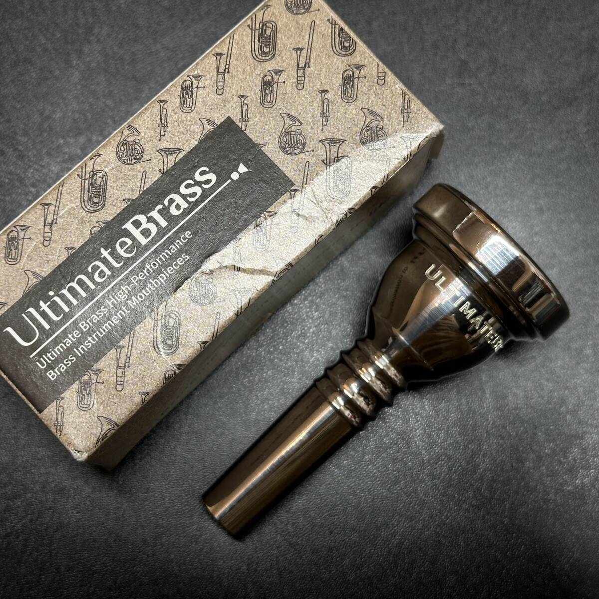 Ultimate Brass アルティメットブラス5.1 トロンボーン・ユーフォニアムマウスピース　ラージシャンク 中古