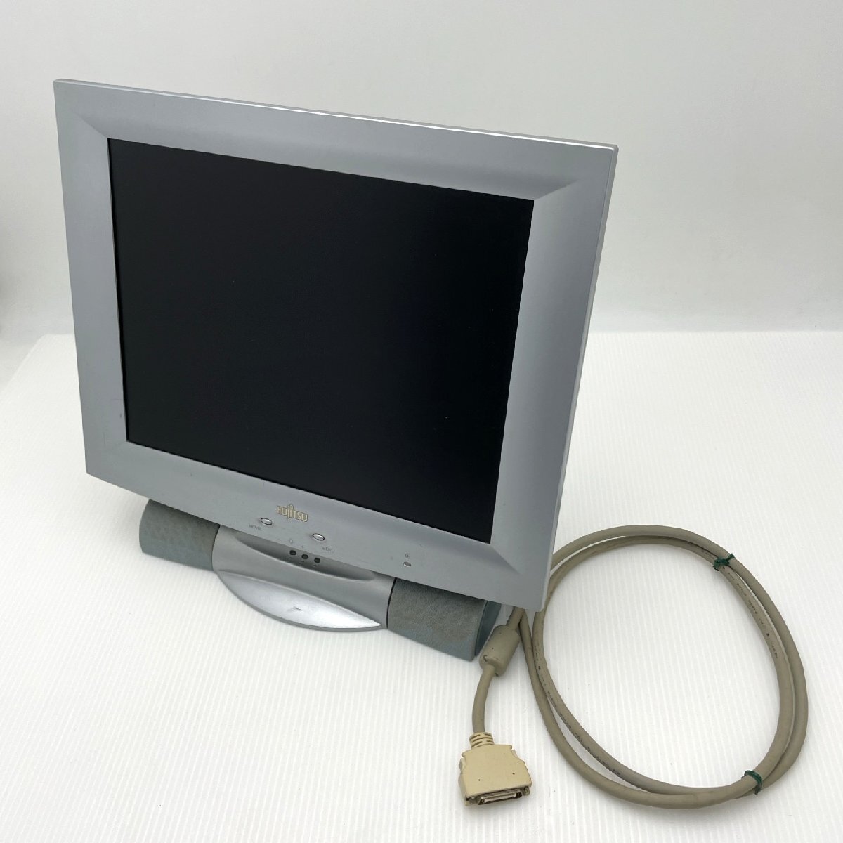 富士通 FUJITSU PC用スピーカー付ディスプレイ モニター 15型 VL-15DV5G Digital＋端子 2001年【道楽札幌】