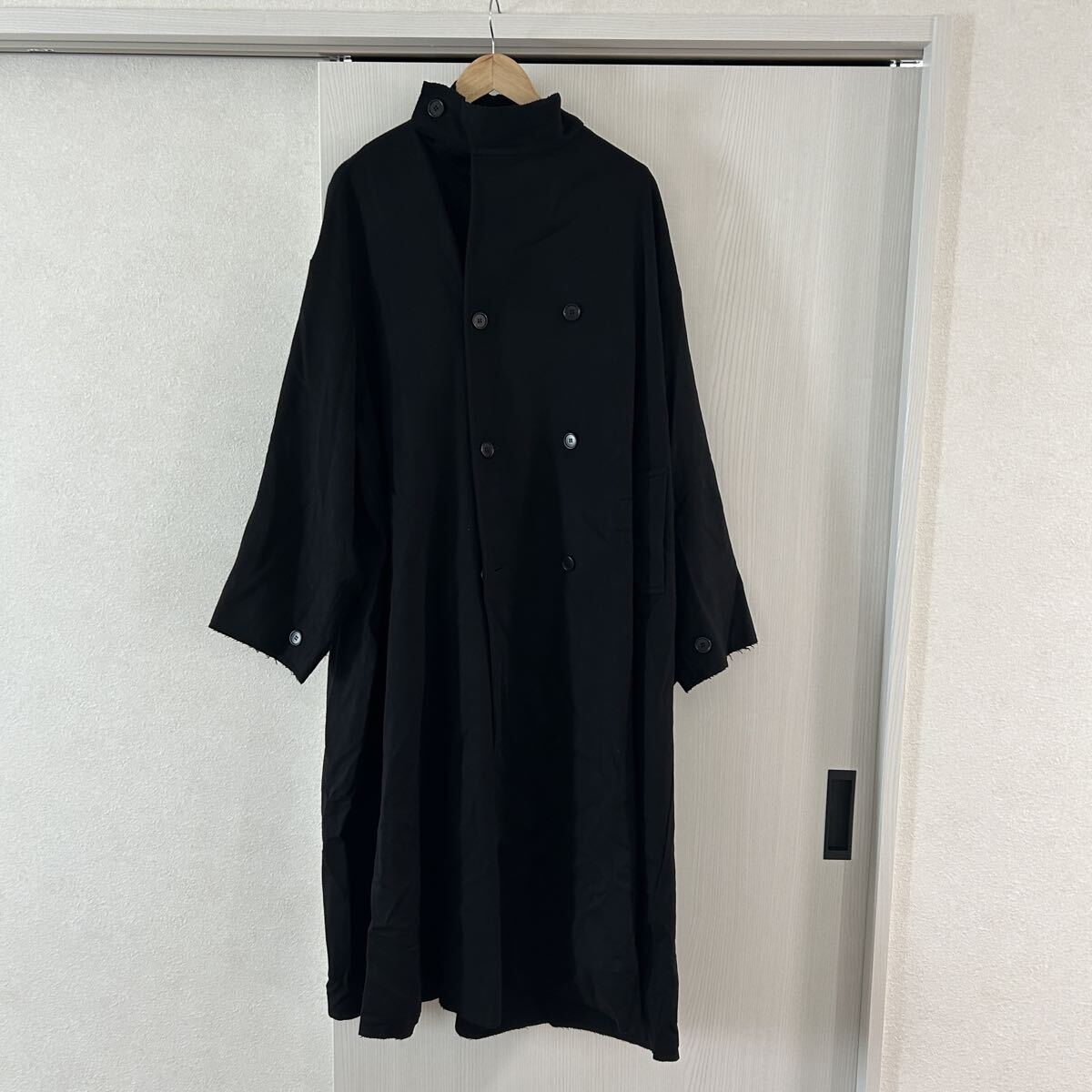 美品 GABRIELA COLL GARMENTS WOOL COAT Loro Piana DOESKIN No.65