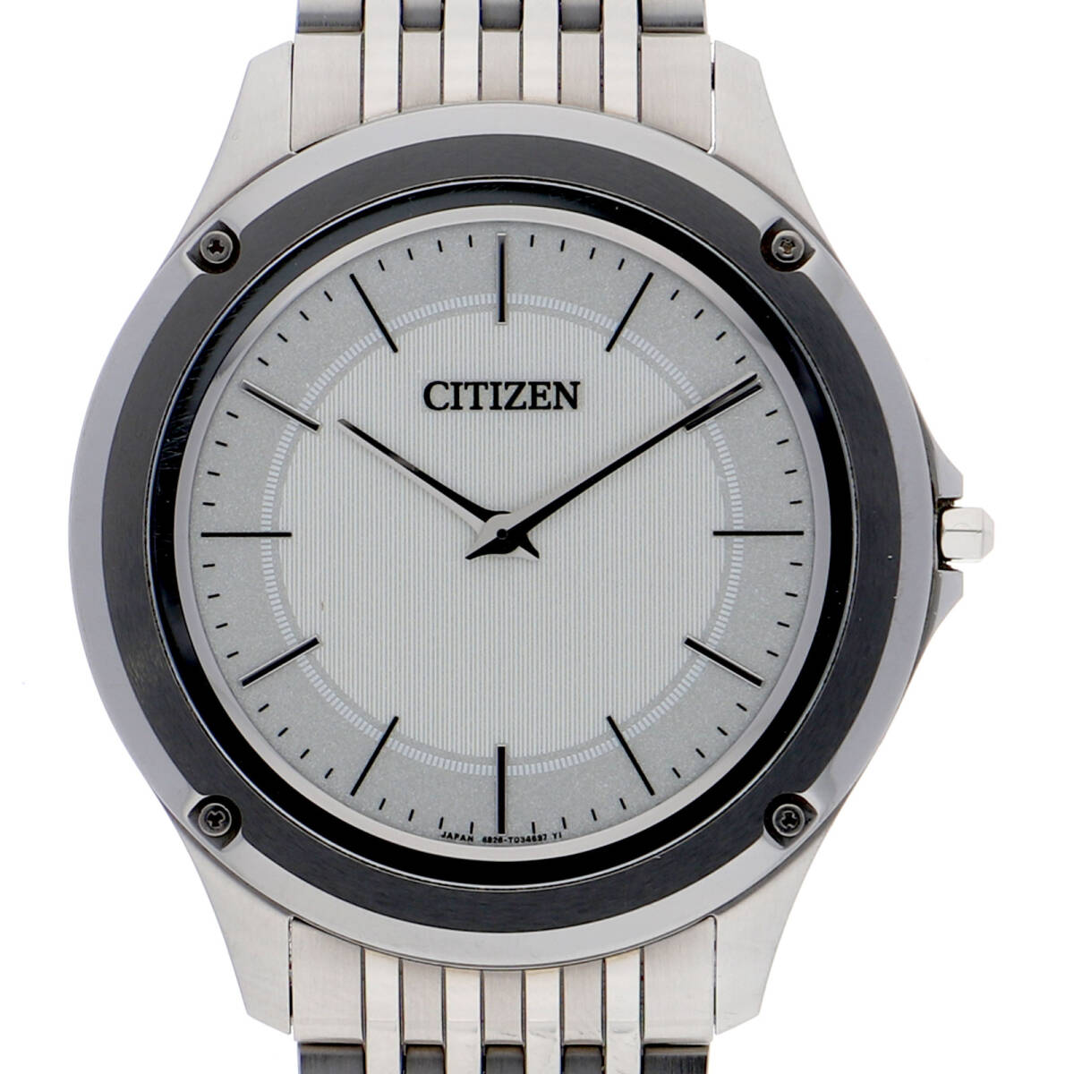 CITIZEN シチズン AR5000-68A エコドライブワン シルバーダイヤル SS ソーラー メンズ【129095】