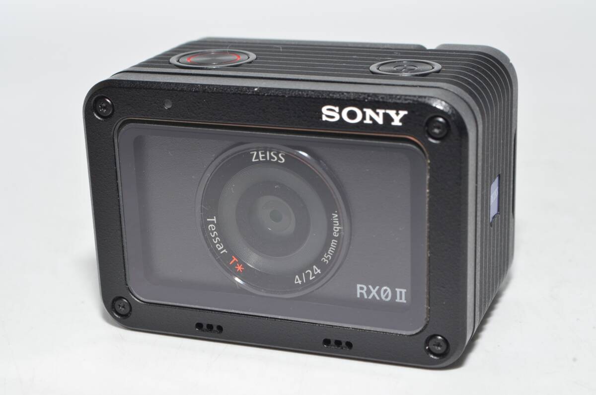251048★極上★SONY(ソニー) コンパクトデジタルカメラ Cyber-shot RX0II ブラック DSC-RX0M2