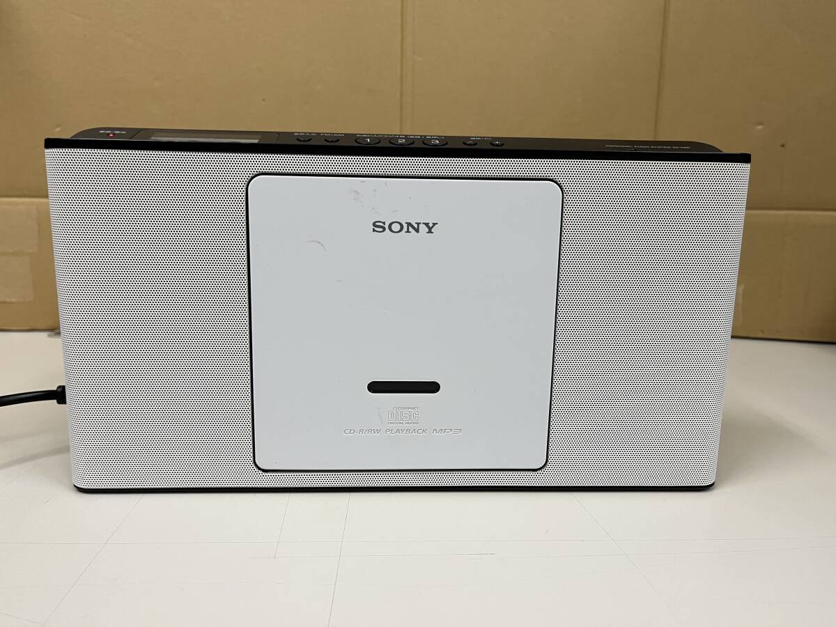 SONY　ZS-E80　パーソナルオーディオシステム　CDラジオ　2020年製　ソニー 通電確認のみ　音を出す ZP111804