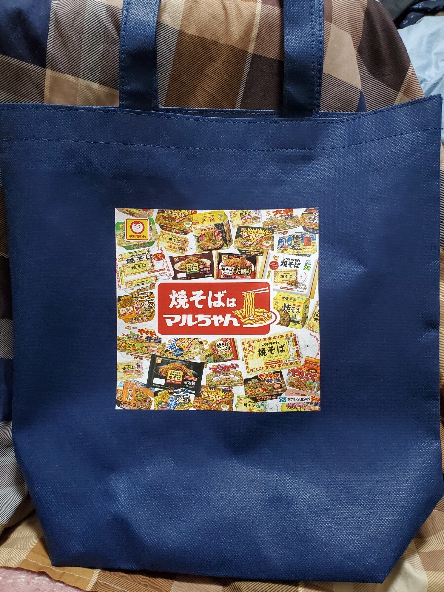 ◆非売品◆東洋水産 50周年ノベルティ マルちゃん 焼きそば バッグ(新品)