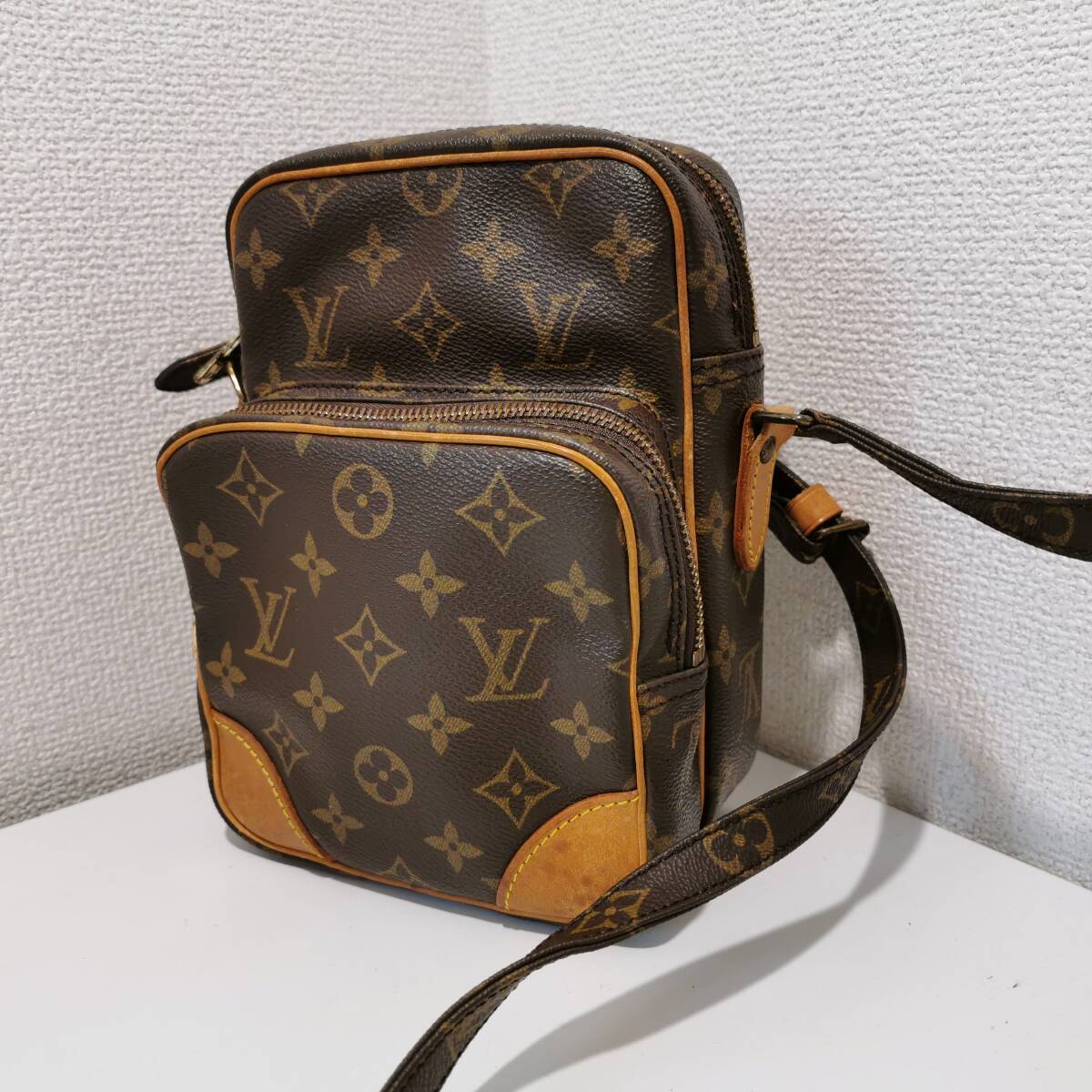 171006S72-1101S3□LOUIS VUITTON ルイヴィトン□アマゾン モノグラム ショルダーバッグ ポーチ 斜め掛け ポシェット