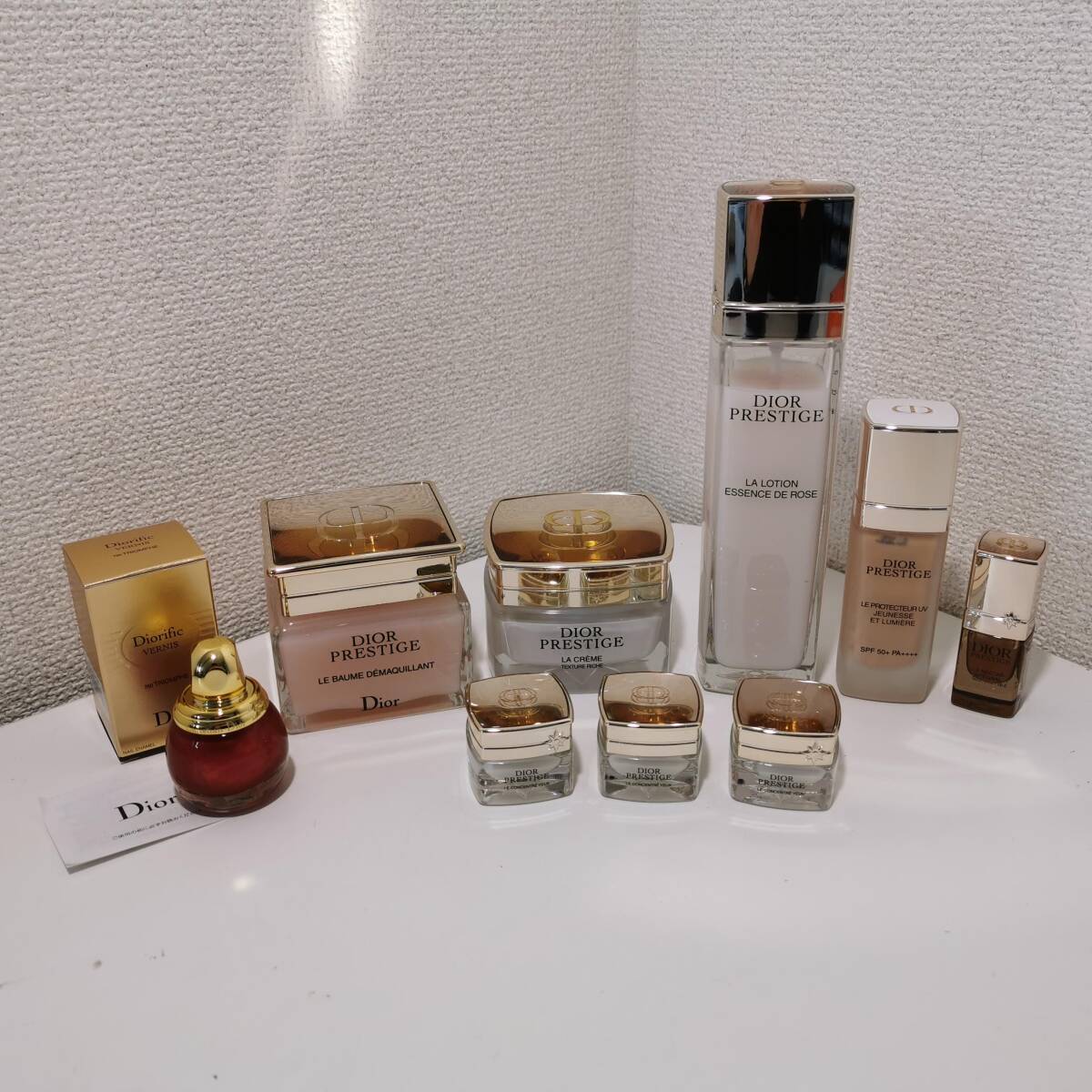 171008S77-1102S3□Dior ディオール□プレステージ クレーム シッリュN バーム デマキヤント ローション エッセンスＮ プロテクター 他