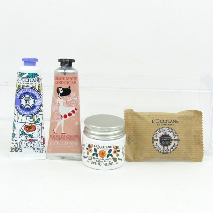 ロクシタン ハンドクリーム 石鹸等 未使用有 4点セット まとめて コスメ レディース L'OCCITANE