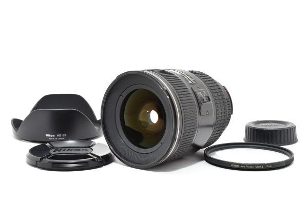 動作確認済 Nikon AF-S Nikkor 17-35mm F2.8 D ED AF Wide Zoom Lens HB-23 フード付 大口径 超広角 ズームレンズ ニコン F Mount #2672