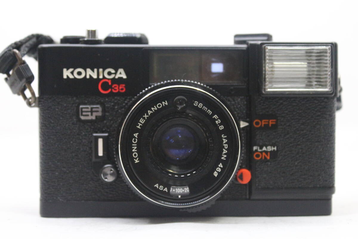 ★良品★ KONICA C35 EF HEXANON 38mm F2.8 コンパクトカメラ！ OK8774