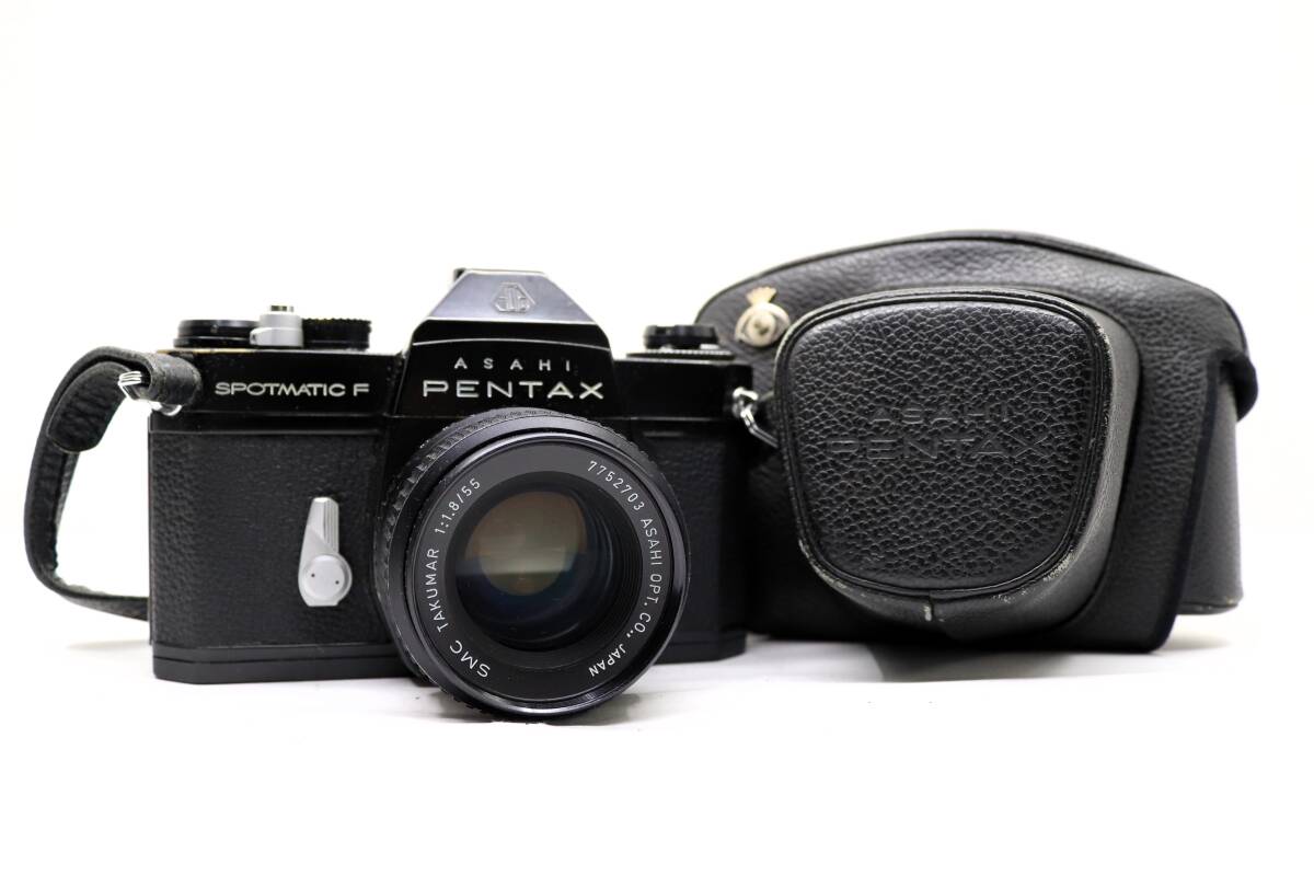 ★良品★PENTAX ペンタックス SPOTMATIC SP F ＋ SMC TAKUMAR 55mm F1.8 レンズセット！ OK8962