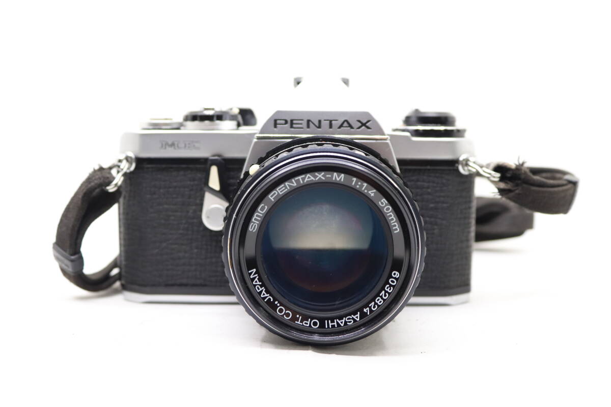 ★良品★PENTAX ペンタックス ME ＋ SMC PENTAX-M 50mm F1.4 明るい単焦点レンズセット！ OK8988