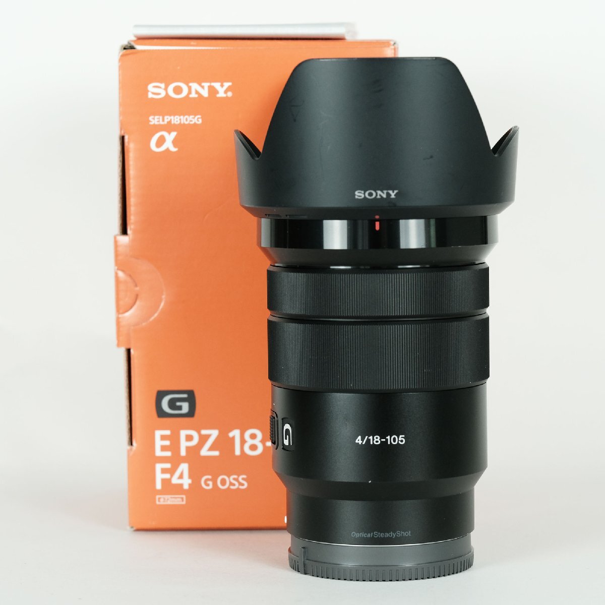 [良品] SONY E PZ 18-105mm F4 G OSS SELP18105G | SONY Eマウント