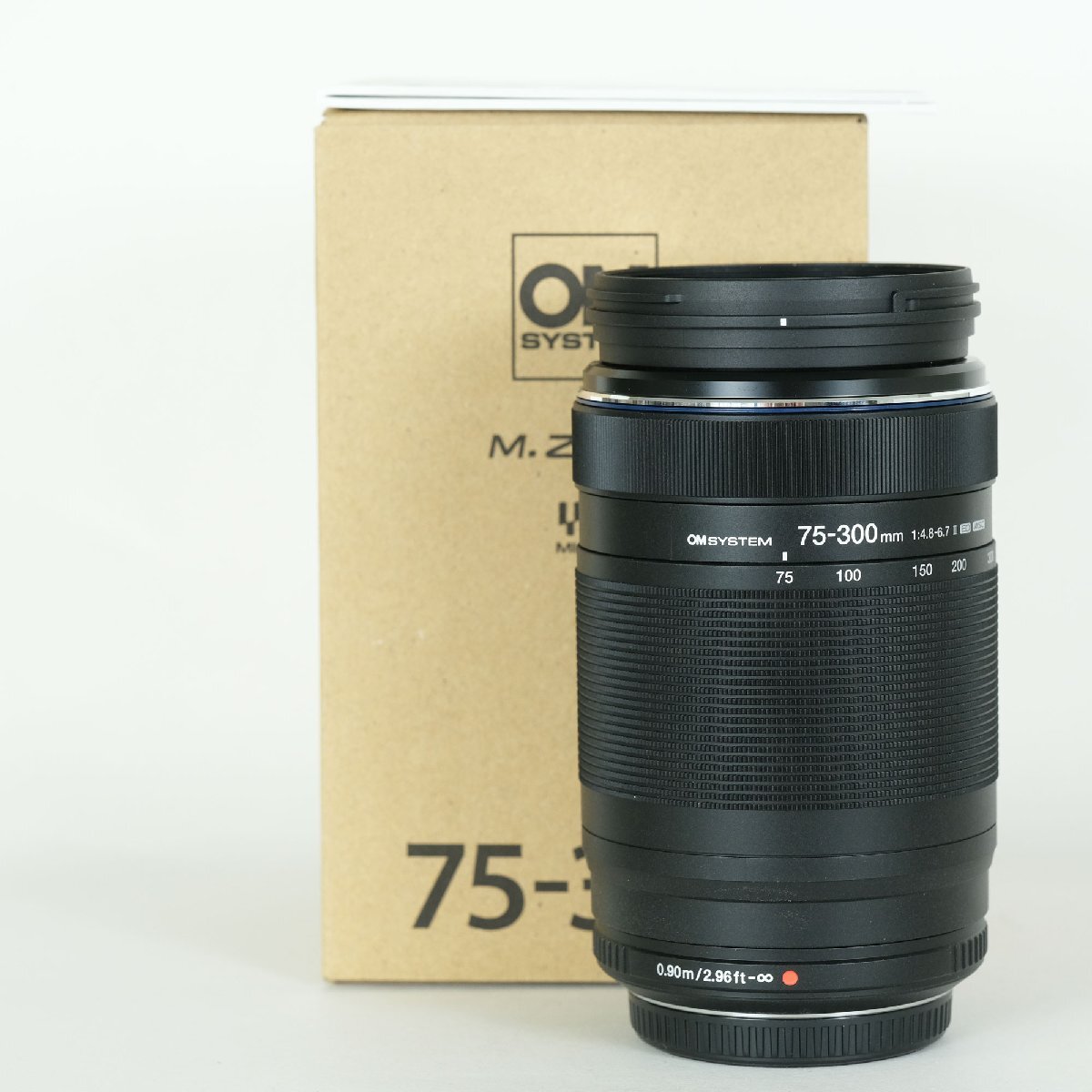 [新品同様] OM SYSTEM M.ZUIKO DIGITAL ED 75-300mm F4.8-6.7 II | マイクロフォーサーズマウント