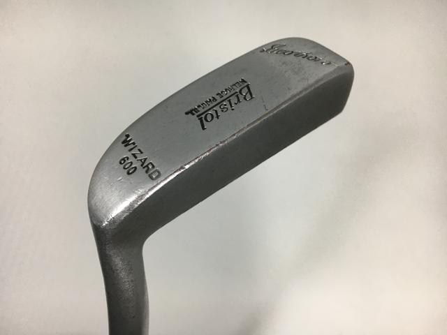 返品OK お買い得品！中古 ジョージロウ ブリストル ウィザード600 パター(クラシック) パター オリジナルスチール 選択なし 選択なし