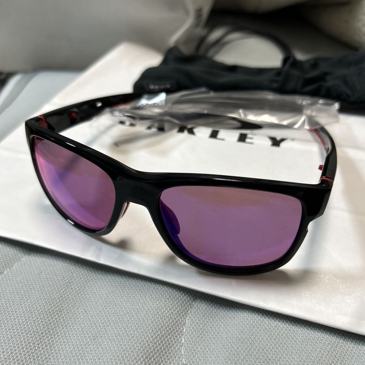 OAKLEY サングラス オークリー ホルブルック バイオレット　美品