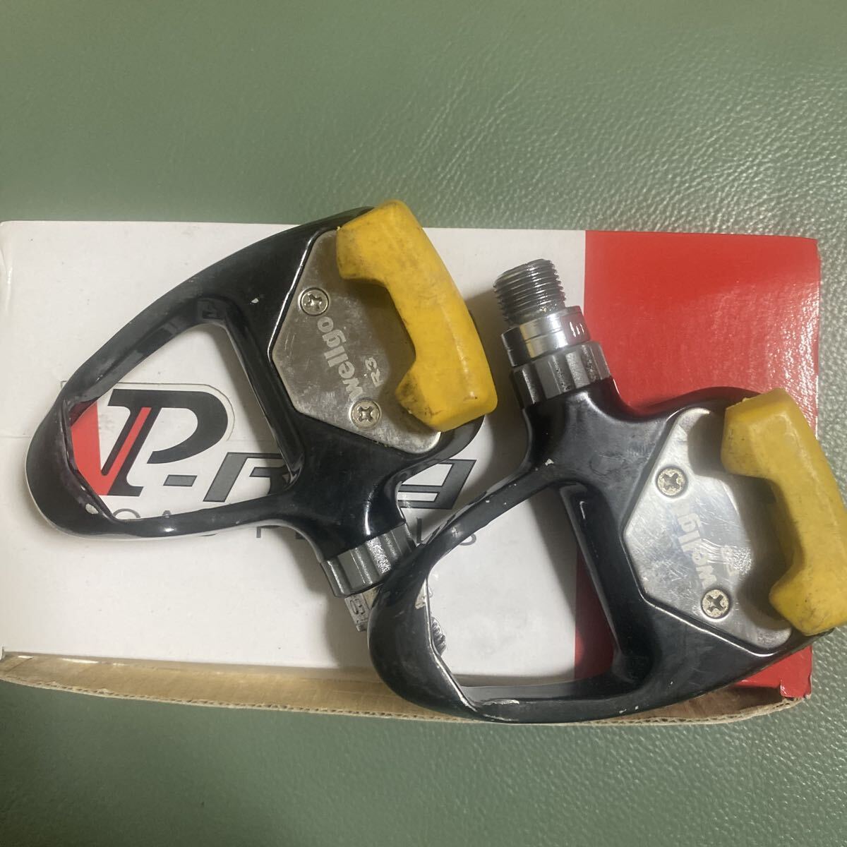 WELLGO ウエルゴ LOOK delta互換 ルック デルタ 中古 ビンディングペダル